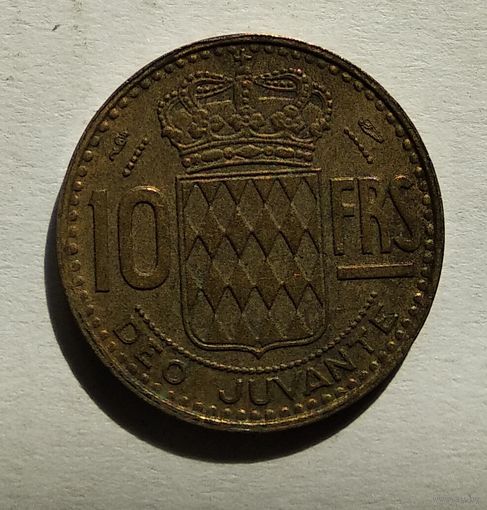 Монако 10 франков, 1951 5-1-63
