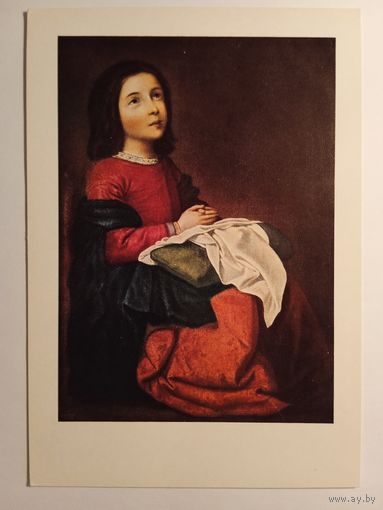 Сурбаран. Мария в детстве. Издание Германии