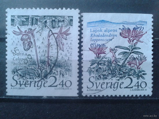 Швеция 1989 Цветы