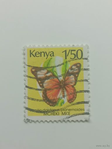 Кения 1990. Бабочки. Полная серия