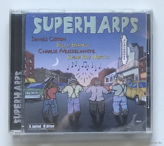 Audio CD, COTTON, BRANCH, MOUSSELWHITE, NORCIA – SUPERHARPS - 1999