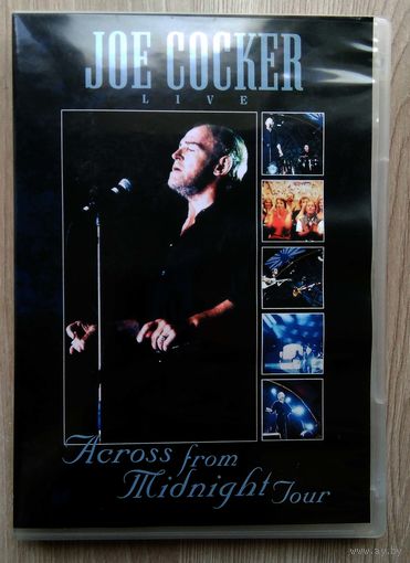 DVD. Joe Cocker. Live. Across From Midnight Tour.