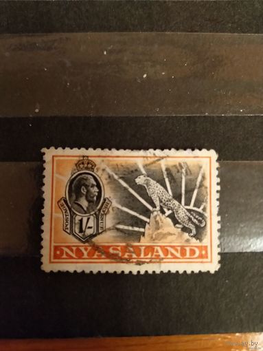 1934 британская колония Ньясленд фауна концовка серии (2-7)