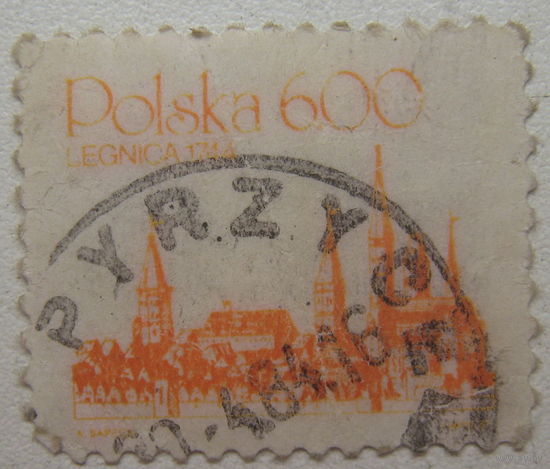 Польша марка 1981 г. Стандарт г.Легница