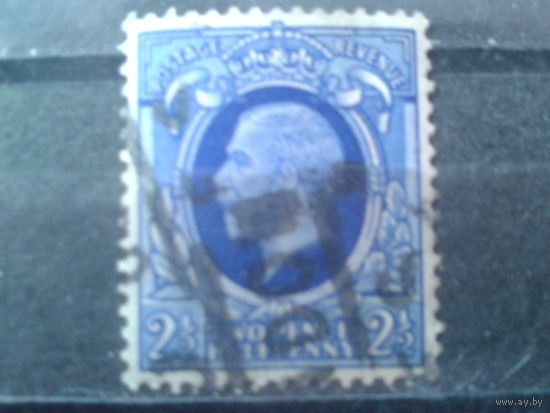 Англия 1935 Король Георг 5  2,5 пенса