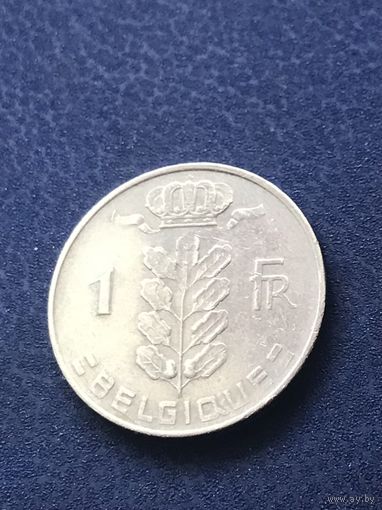 Бельгия 1 франк 1974 -que-