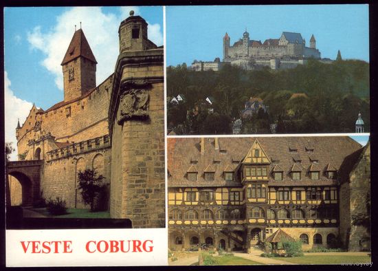 Германия Кобург Крепость