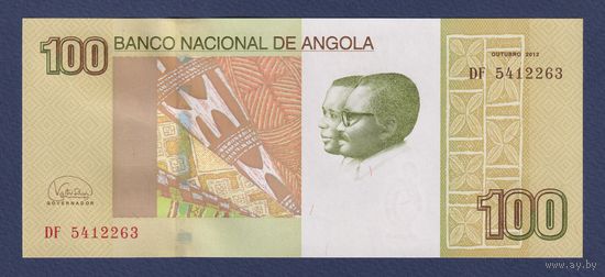 Ангола, 100 кванза 2012 г., P-153b, UNC