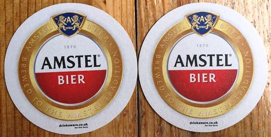 Подставка под пиво Amstel No 6 /Великобритания/