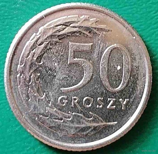 Польша 50 грошей 2015
