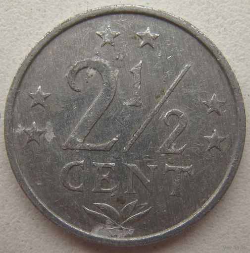 Нидерландские Антильские острова (Антиллы) 2,5 (2 1/2) цента 1979 г. (d)