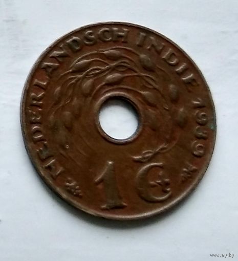 Голландская Ост-Индия 1 цент, 1939 2-8-14