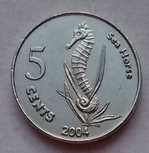 Кокосовые Острова (Килинг) 5 центов 2004 г.
