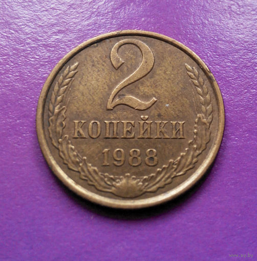 2 копейки 1988 СССР #05