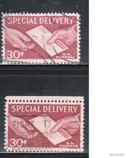 США-1954, (Мих.683), гаш.  , Спец. доставка, ,цена за 1 м на выбор