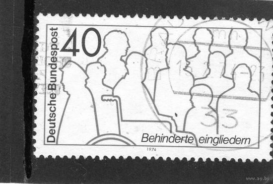 Германия. Интеграция инвалидов.1974