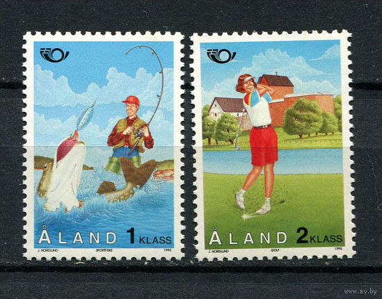 Аландские острова (Финляндия) - 1995 - Туризм - [Mi. 102-103] - полная серия - 2 марки. MNH.
