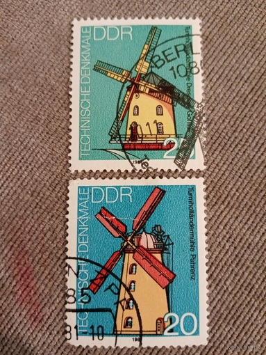 ГДР 1981. Ветряные мельницы