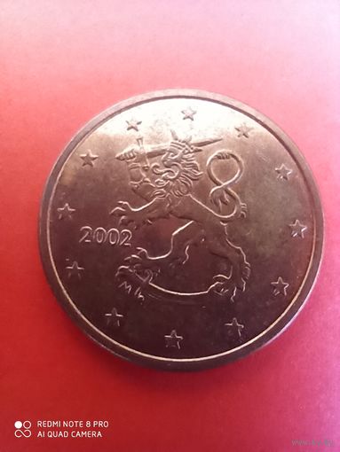 5 евроцентов 2002, Финляндия