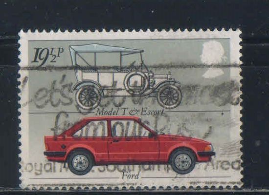 Великобритания 1982 EII Британские автомобили Форд Т Форд Эскорт #930