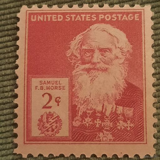 США 1940. Великий изобретатель Samuel F.B. Morse