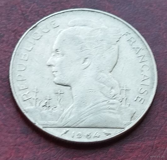 Франция, Реюньон 100 франков 1964 г.