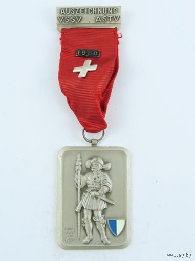 Швейцария, Памятная медаль 1988 год. (1485).