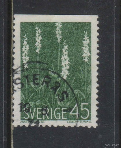 Швеция 1968 Цветок кукушки Стандарт #607Do