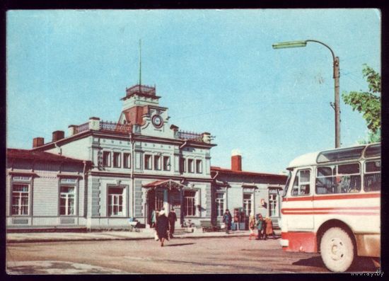 1979 год Хаапсалу Ж-Д вокзал