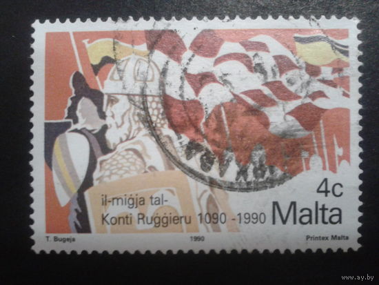 Мальта 1990 граф Роджер 1, викинг