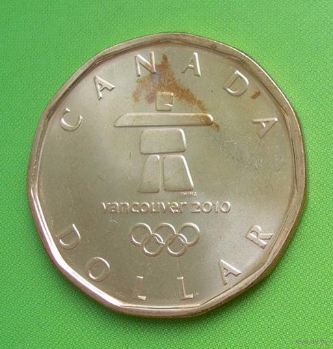 Канада 1 доллар 2010 Олимпиада в Ванкувере