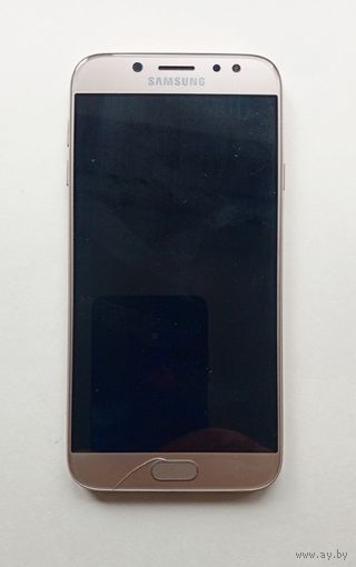 Телефон Samsung J7 2017 (J730), золотистый.