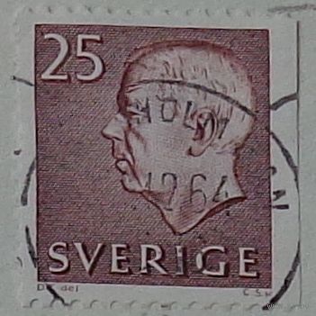 Король Густав VI Адольф. Швеция. Дата выпуска:1962-02-07