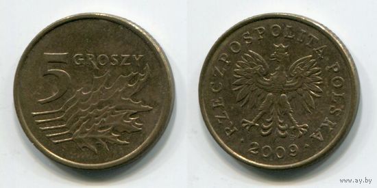 Польша. 5 грошей (2009)
