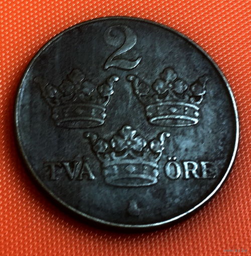 70-17 Швеция, 2 эре 1945 г.
