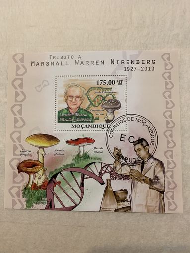 Мозамбик 2010. Marshall Warren Nirenberg 1927-2010
