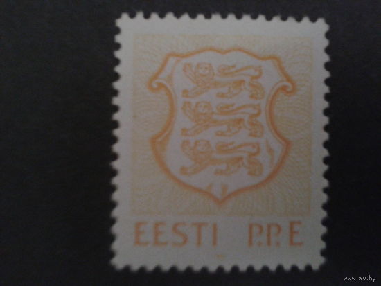 Эстония 1992 стандарт герб  ррЕ**