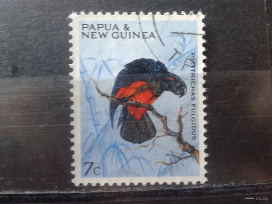 Папуа Новая Гвинея 1967 Рождество, попугай