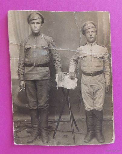 Фото "Солдаты", ПМВ, до 1917 г.