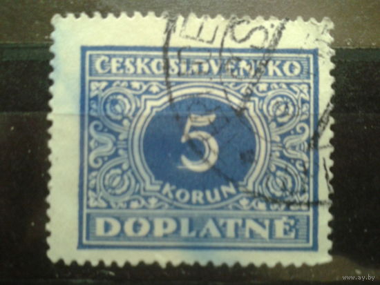 Чехословакия 1928 доплатная марка