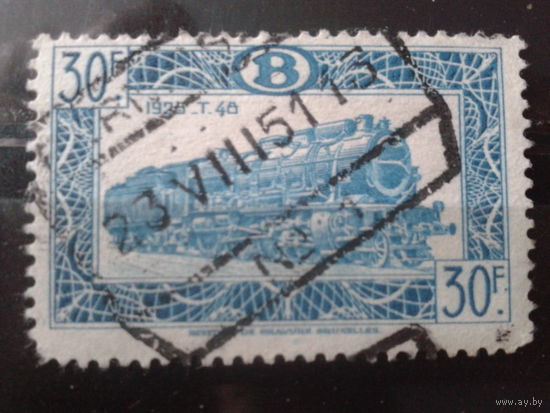 Бельгия 1949 Паровоз 30 фр