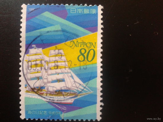 Япония 1996 парусники