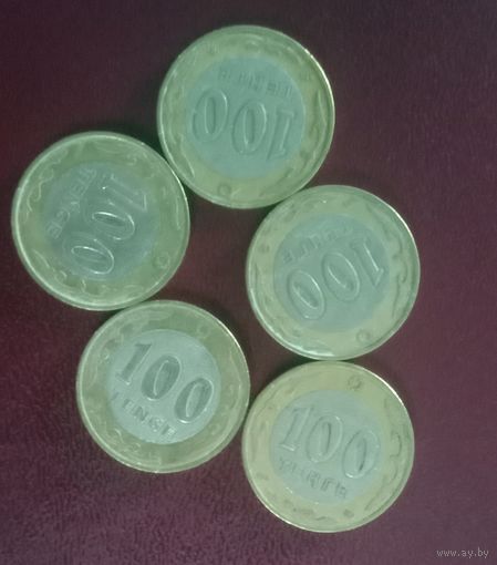 Монета 100 тенге Казахстан