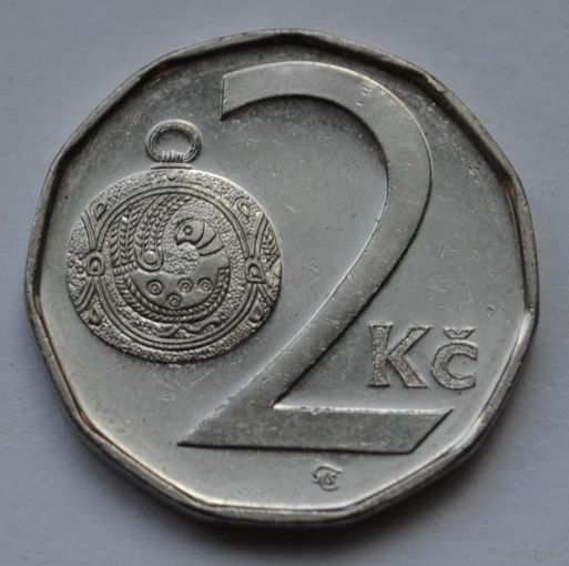 Чехия, 2 кроны 2009 г.