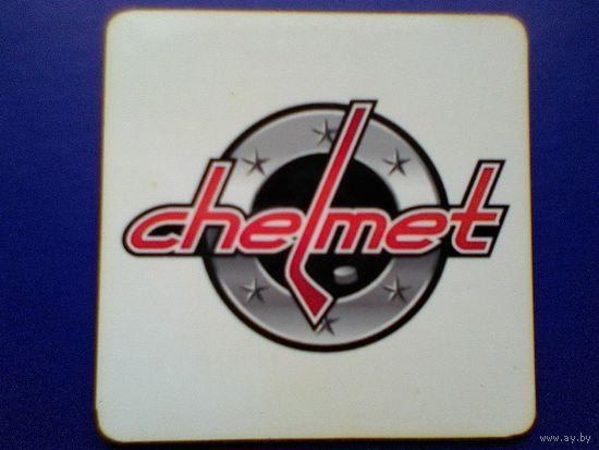 Магнит - Логотип - Хоккейный Клуб - "Челмет" Челябинск - Размер Магнита - 10/10 см.