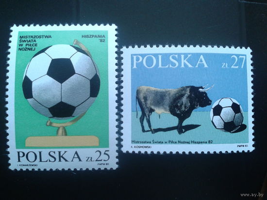 Польша 1982 футбол полная серия