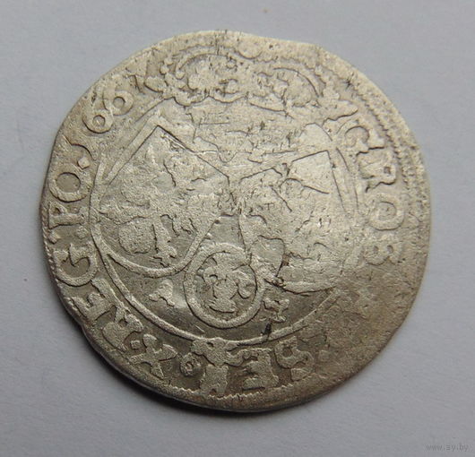 6 грошей 1667 год