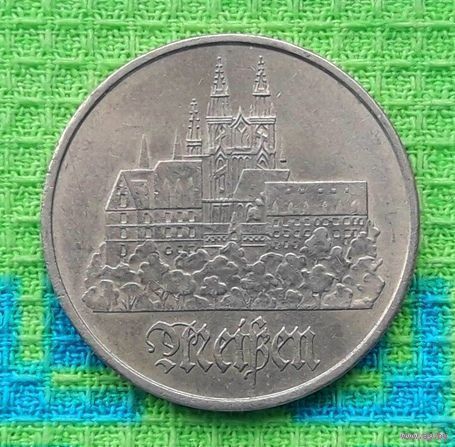 Германия (ГДР) 5 марок 1972 года, UNC. г. Мейсен.