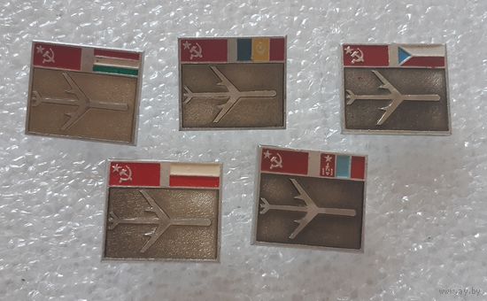 Значи Самолёты (набор 5 штук), СССР