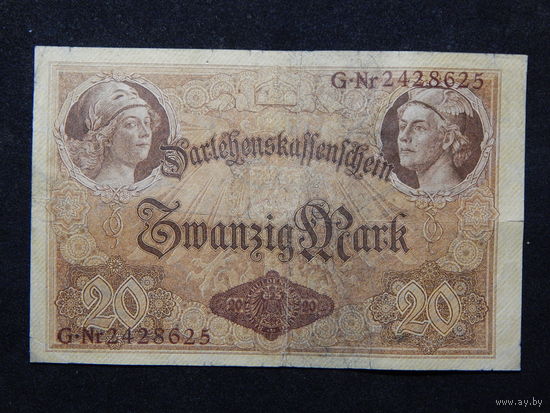 Германия 20 марок 1914г.